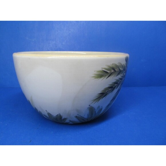 Tabletops Gallery "The Island"  Hand Painted 6"x3 1/2" Cereal Bowl GUC - Picture 2 of 8